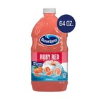 Ocean Spray Ruby Red Grapefruit Juice Drink  64 Fl Oz Bottle  2 Pack    