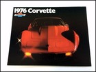 1976 Chevrolet Corvette Original Sales Brochure Catalog - Chevy