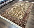 Indo Per sian Rug 5x8  Light Tan camel  Allover Design