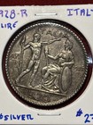Italy  1928 -r Silver 20 Lire