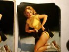 Pabst Pbr Beer 1950 s Piin-up Girl Skater Playing Cards Mint