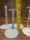 4- Kaiser White Doll Stands 7- 12 Inches Tall-barbie  Madame Alexander