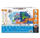 New Zuru Robo Alive Light Up Aquarium Set With 18 Pieces Glow In The Dark Fish 