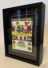 1960 s Framed Marvel Comics Flicker Rings On Card Set  2