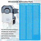 W11612326 Dishwasher Circulation Pump  Compatible With Whirlpool Kenmore Dishwas