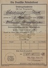 Lot Stamp Germany Book 1939 Wwii Revenue Collection Mini Daf Arbeitsfront Cto