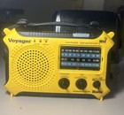 Kaito Voyager Ka500 Emergency Solar Crank Radio Am fm sw Noaa Weather     Yellow