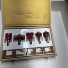 Freud 94-100 Professional 5-piece Router Bit Set Cabinet Door Making Wood Case