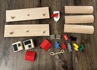 Vintage 33210 Brio Wooden Train Large Harbour Set 1990 - Almost Complete