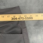Rei Hiking Pants Women s 16 Gray Stretch High-rise Belted Waist Pockets