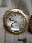Vintage Chelsea Ships Bell Clock And Barometer Set
