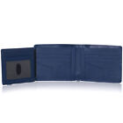 Alpine Swiss Rfid Mens Wallet Deluxe Capacity Hybrid Bifold Flipout Id Window