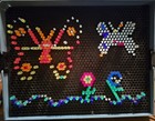 Vintage Original 1967  lite Brite  Hasbro Toy Light Bright Box Pegs   Refill Kit