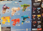 Nerf Fortnite Micro Ice Storm Collection Incl  6 Microshots Blasters   12 Darts
