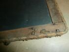 Antique Wood Framed  School Slate Chalkboard 
