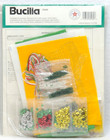 Vintage Bucilla 82482   Jeweled Delights Felt Ornament Kit   Set Of 4   Rare htf