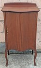 Antique Larkin Solid Mahogany Wooden Sheet Music Record Tax File Cabinet Server
