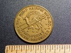Vintage Medal Token The Hump Hairpin Mfg Co Good Luck 75 Million Ad Messages