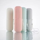 Travel Portable Toothbrush Cup Bathroom Toothpaste Holder Storage Case Organiser