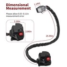 Differential Lock Switch For Honda Foreman Rubicon 500 Trx500 520 35400-hr6-a61
