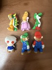 Vintage Nintendo Super Mario World Figure Set Christmas Cracker Uk Rare Snes A4