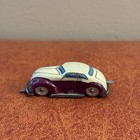 Vintage 1950 s Litho Art Tin Toy Wind-up Car Japan 2 5    Working Purple