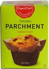 Paperchef Culinary Parchment Lotus Cups 12ct - Box Of 6