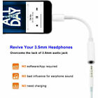 3 Pack For Iphone Headphone Jack Adapter 3 5mm Aux Cable Earphone Cord Converter