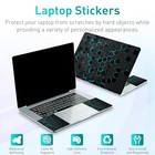 12 1-15 6 Inch Laptop Skin Decal  Universal Reusable Vinyl Black Honeycomb