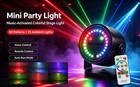 60 Patterns Led Stage Light Rgb Disco Ktv Show Party Lighting W sound Activated