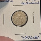 1940 Newfoundland 10 Cents Silver Dime    0826081     Circulated Canada 10c