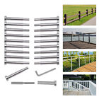 20pcs T316 Stainless Steel Cable Railing Hardware Kit For 3 16  Wire Rope Cables