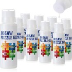 8 Pack Jigsaw Puzzle Glue 120ml Clear Water-soluble Quick Dry With Sponge Head