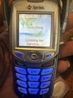 Samsung Sph-n400 - Gray   Sprint   Super Rare Flip Phone Screen Damage Works