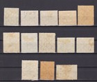 Tonga 1897  Sg  38-51  Cv   180  Part Set  Varieties  Mh used
