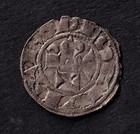 France 1156-1180 Languedoc Denier De Rodez Silver Medieval Coin