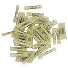100 200pcs 12-10 Gauge Heat Shrink Crimp Terminals Wire Butt Connectors Yellow
