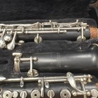 Wooden Selmer Model 101 Intermediate Oboe Sn 12301 With Case Read    