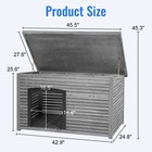 Dog House Outdoor Insulated Large Dog Kennel Weatherproof Durable Puppy Shelter