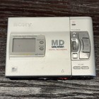 Sony Mz-r50 Md Walkman Portable Minidisc Recorder Silver Made In Japan Read