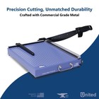 United Office Products T15 Commercial Guillotine Paper Trimmer Sturdy Metal Base