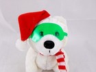 Russ Grizzles Polar Bear Plush Sunglasses Santa Hat Scarf 5 5 Inch Stuffed 