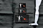 Blackbeard Edward Teach Pirate Flag Patch Sticker Set Seal Team 3 Sas Nairobi