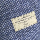 Vitale Barberis Canonico Blazer Jacket Men 45 Slim Linen Unlined Sport Coat Silk