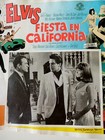 Vintage 1960s Elvis Presley Mexican Movie Lobby Card 13 X16