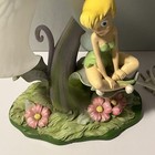 Disney Tinker Bell 14    Table Lamp  Flower Works Great  Vintage Gooseneck Lamp