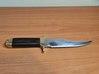 Vtg Smith And Wesson Hand Forged 6 Inch Coffin Bowie Knife