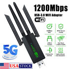 1200mbps Wifi Usb 3 0 Dongle Signal Extender Wireless Internet Repeater Booster 