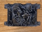 Vintage Unbranded   junior Caster Lead Toy Soldier Mold
