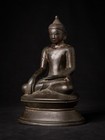 Very Special Bronze Burmese Buddha Statue From Burma  myanmar   15-16th Century